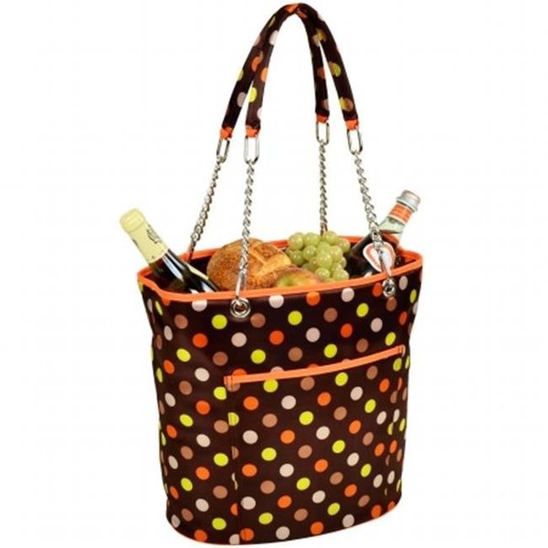 A1 Luggage Insulated Cooler Tote with chain handle -Julia Dot A1444012